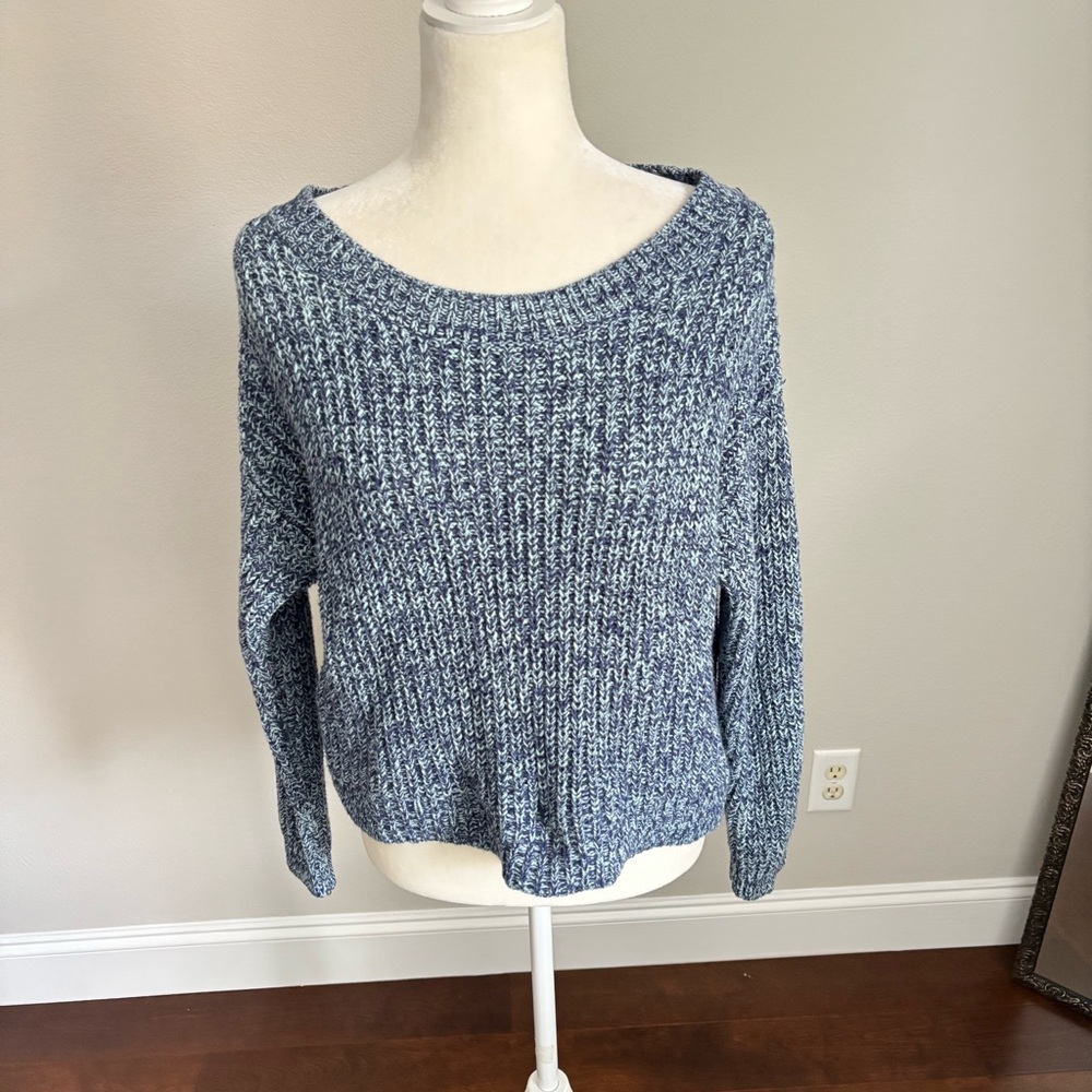 BDG Teal Turquoise Chunky Knit Sweater Size Small
